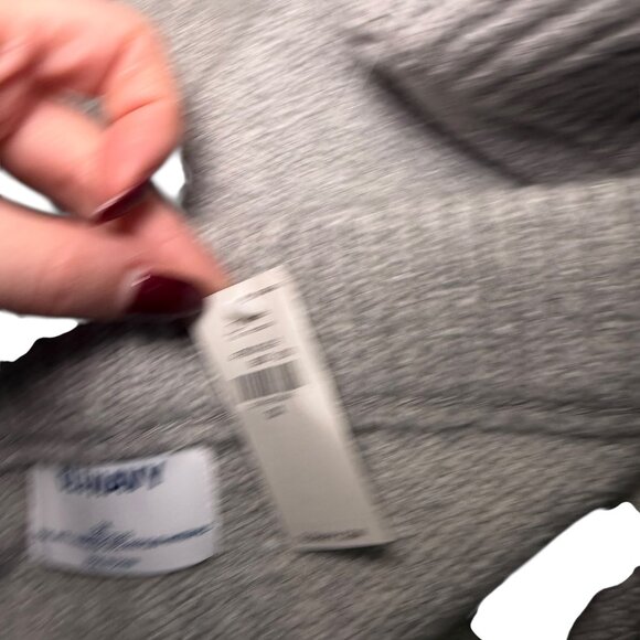 Old Navy Gray Mini Sweater Skirt 3X NWT Plus Size Knit Winter Basic - Picture 3 of 6